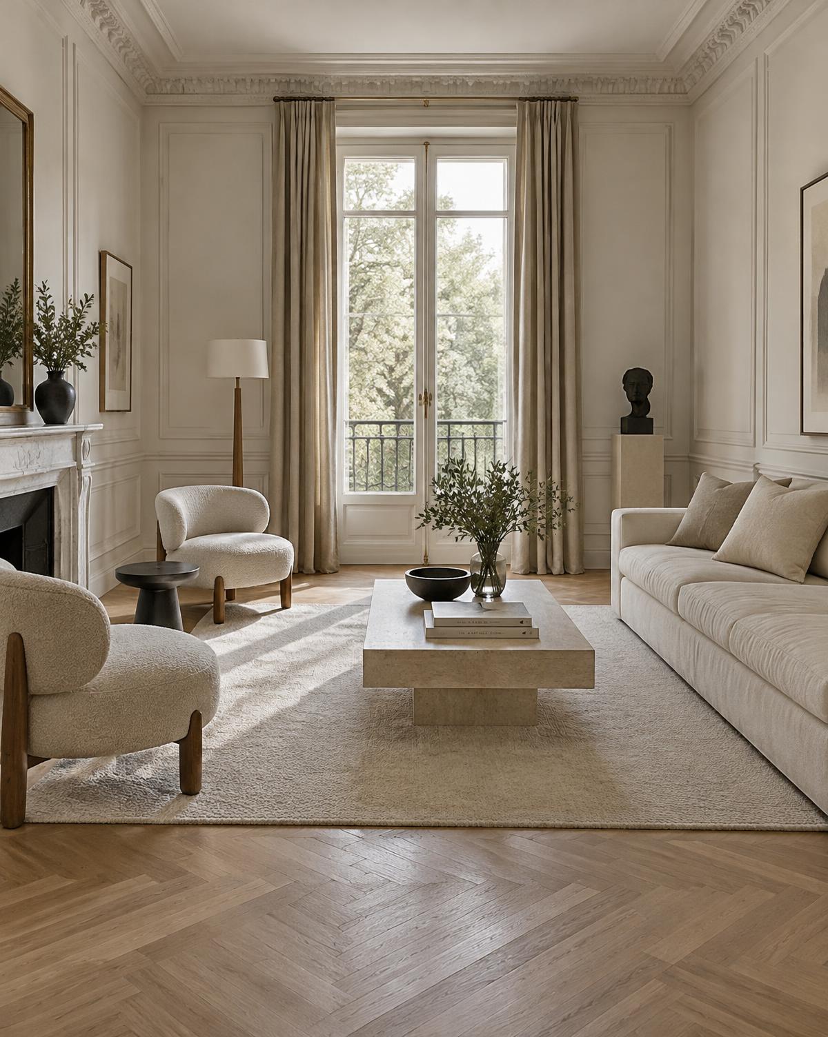 Herringbone & Chevron flooring in a residential interior